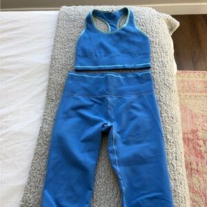 SoulCycle Vibrant Blue Activewear Set